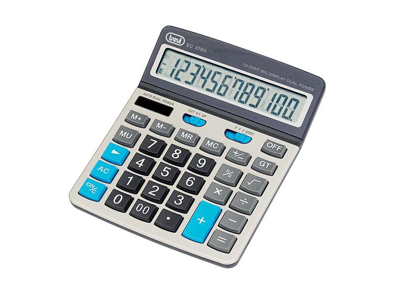 Olympia 908 - Calcolatrice tascabile con display LCD, colore: Nero