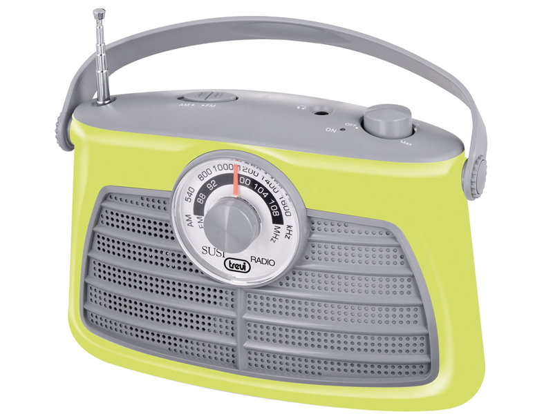 Verde Trevi RA 768 S Radio Portatile a Due Bande AM/FM 
