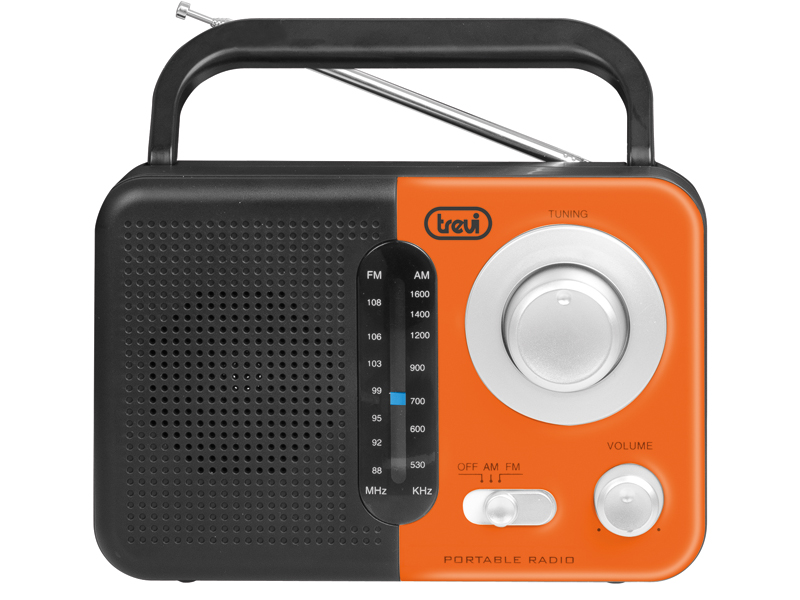 Radio Portatile Multibanda Bluetooth USB Micro SD Trevi RA 7F20 BT Nero