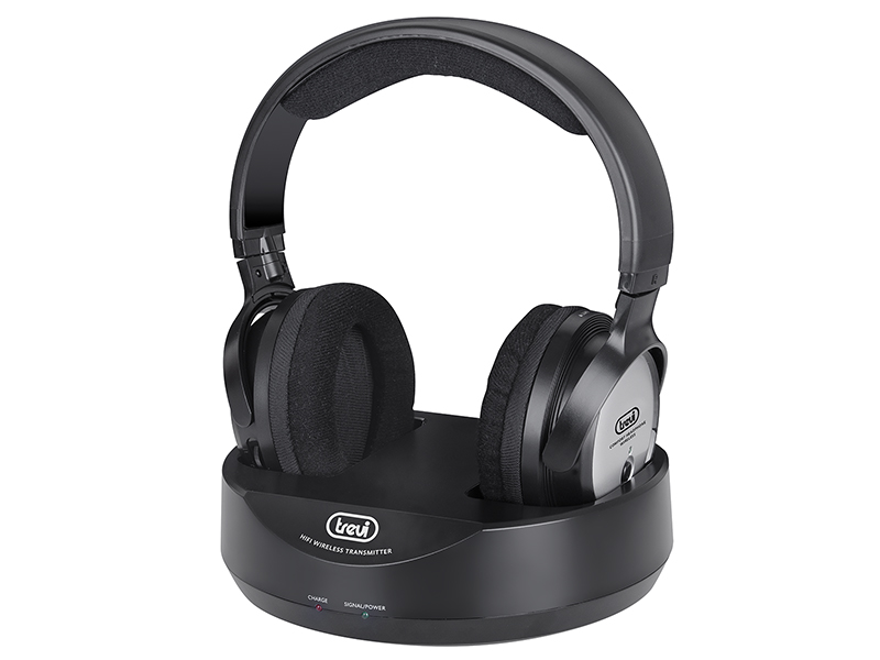 Trevi FRS 1480 R Wireless Rechargeable Cordless Headphone Set for TV &  Hi-Fi Systems: : Stationery & Office Supplies