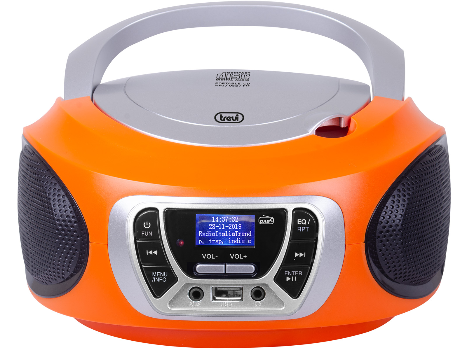 MangoKit SR10 Internet Radio con DAB+,radio WIFI con lettore di podcast,DAB intelligente con Bluetooth,radio FM, da cucina con alimentazione e abatteria,doppio allarme,supporto pre selezioni-Noce