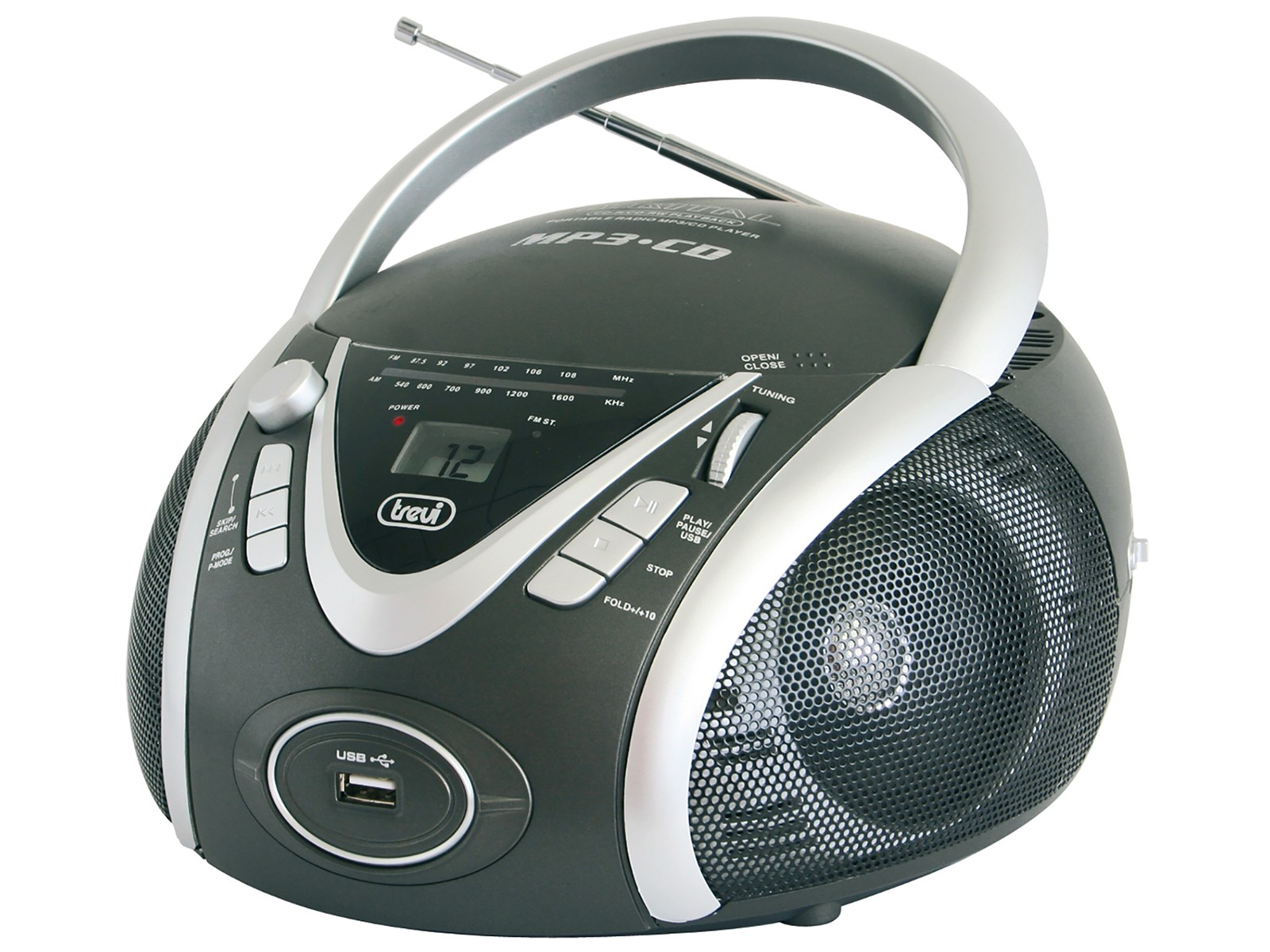 Arancio Presa Cuffia AUX-IN USB Trevi CMP 510 DAB Stereo Portatile CD  Boombox Radio DAB/DAB+ con RDS Radio portatili Boombox Elettronica  berjaya.edu.my