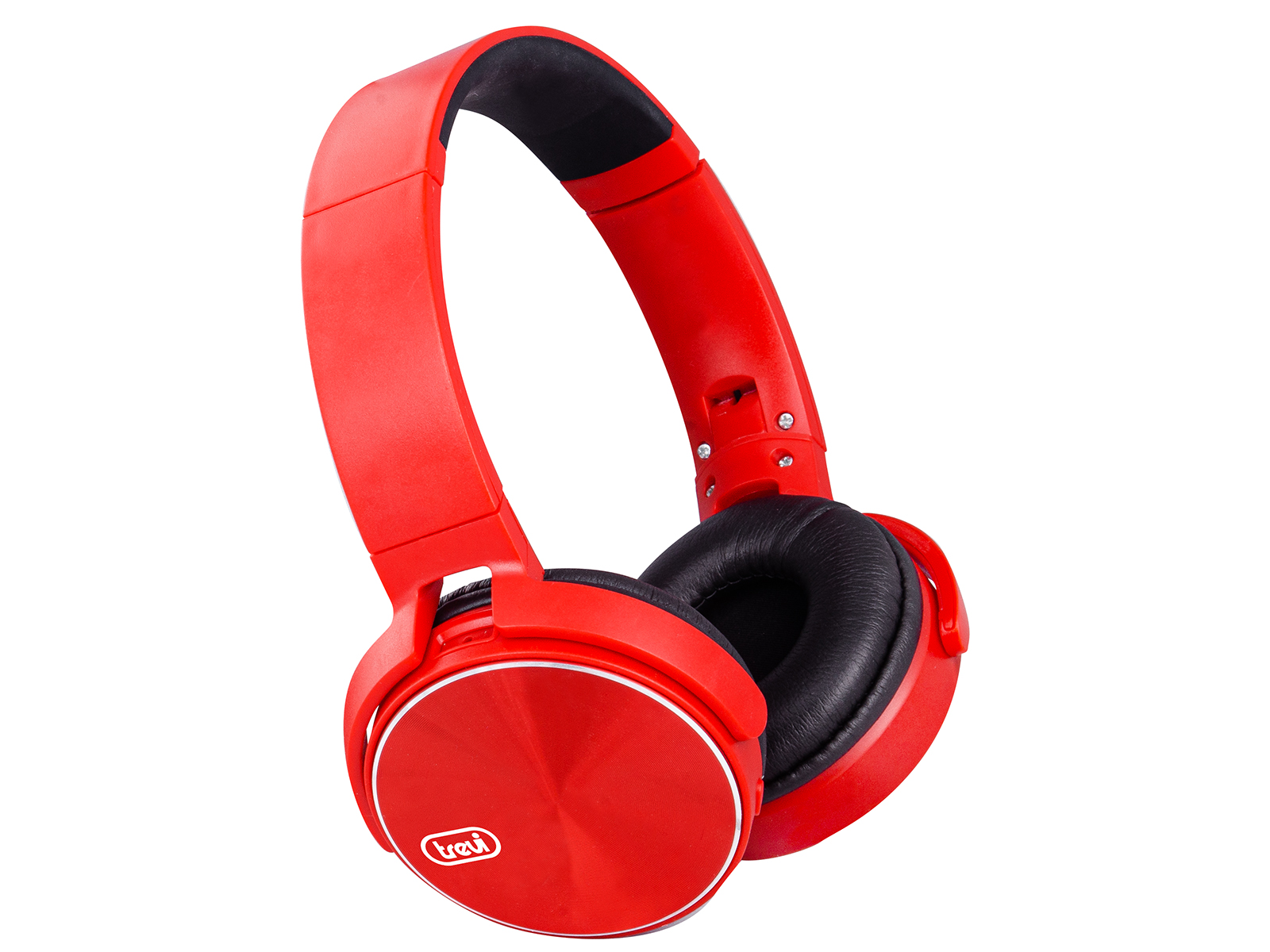 Cuffie Trust Urban Rimix Con Microfono E Telecomando – Grigio/Rosso – Pieghevoli E Comode Per Smartphone
