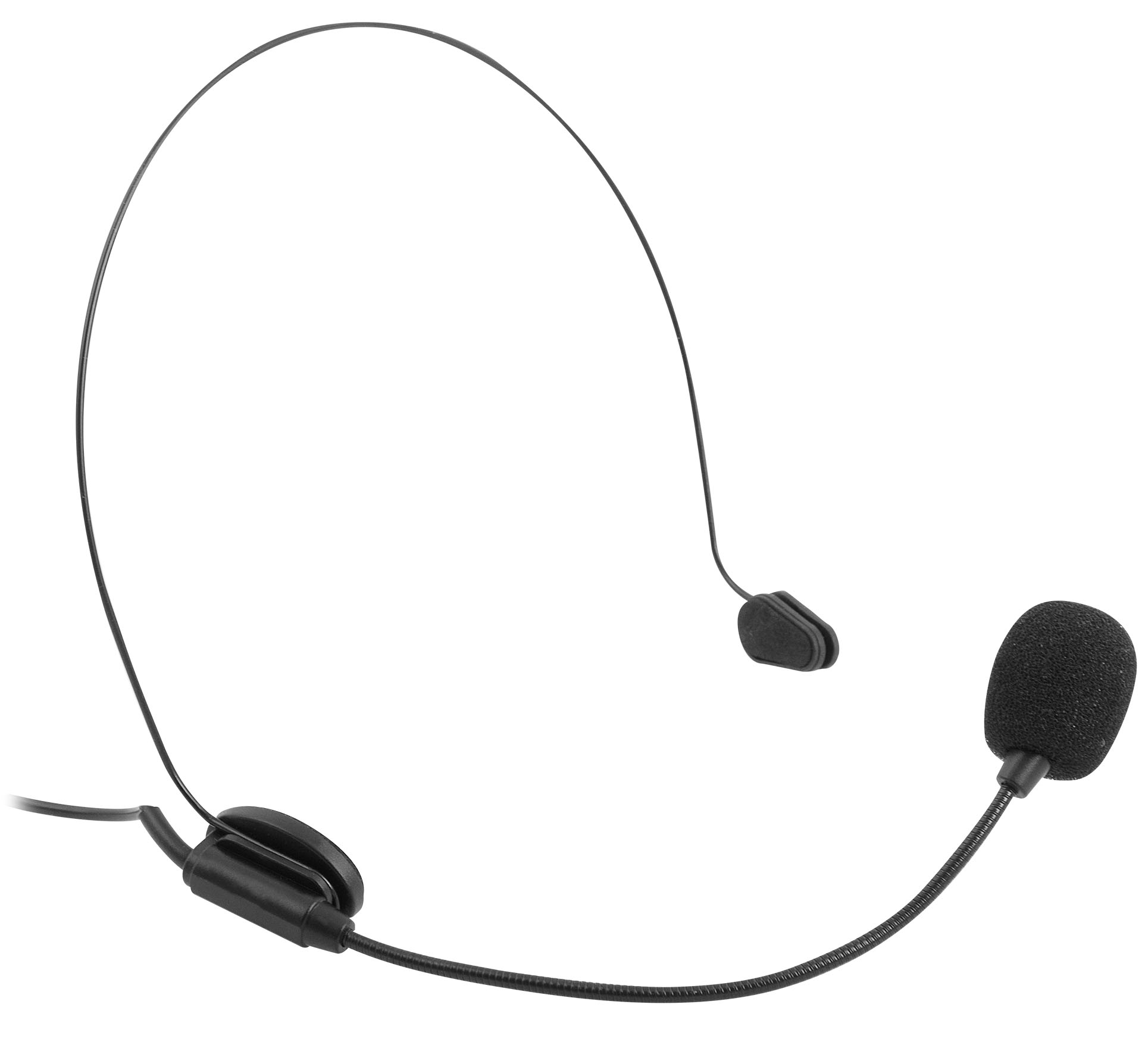 Set Microfoni ad Archetto e a Clip Wireless Senza Fili VHF Trevi EM 408 R
