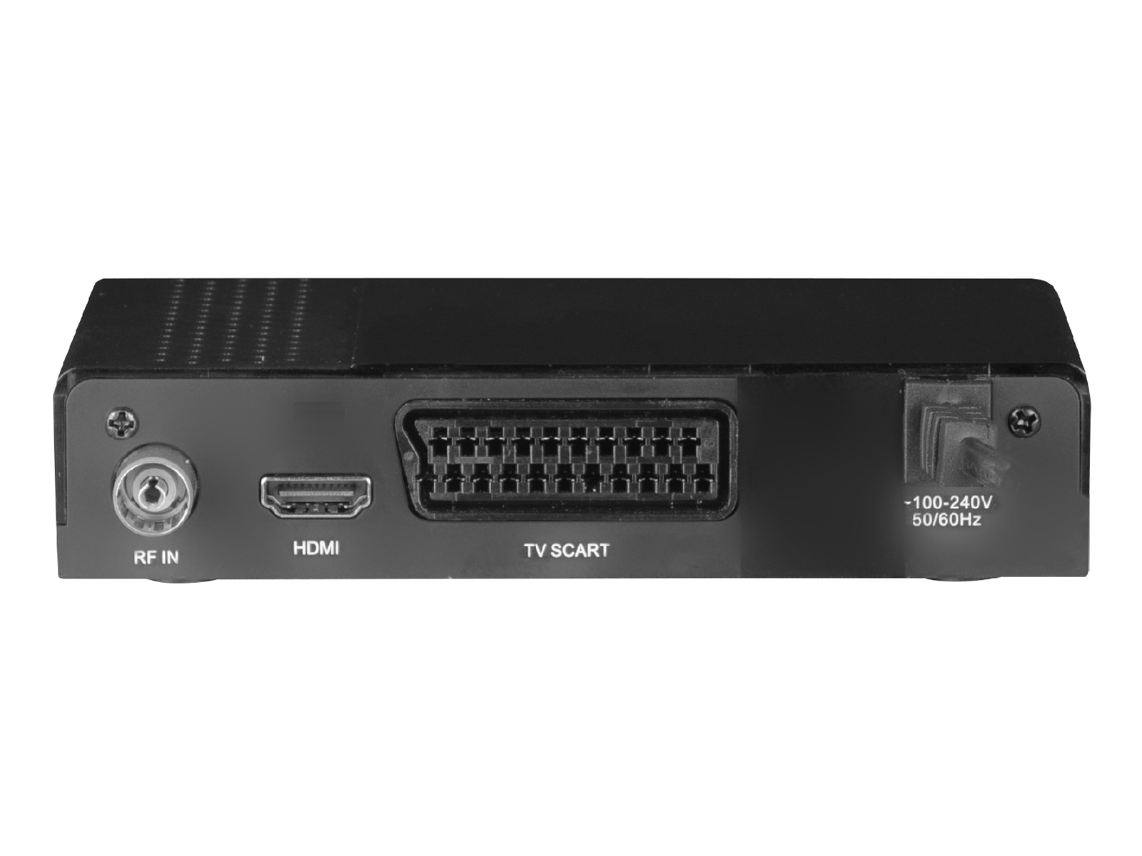 Trevi Decoder Digitale Terrestre HD DVBT-T2 HE 3378 T2 – Ricevitore H.265 10Bit Con USB E Uscita Coassiale