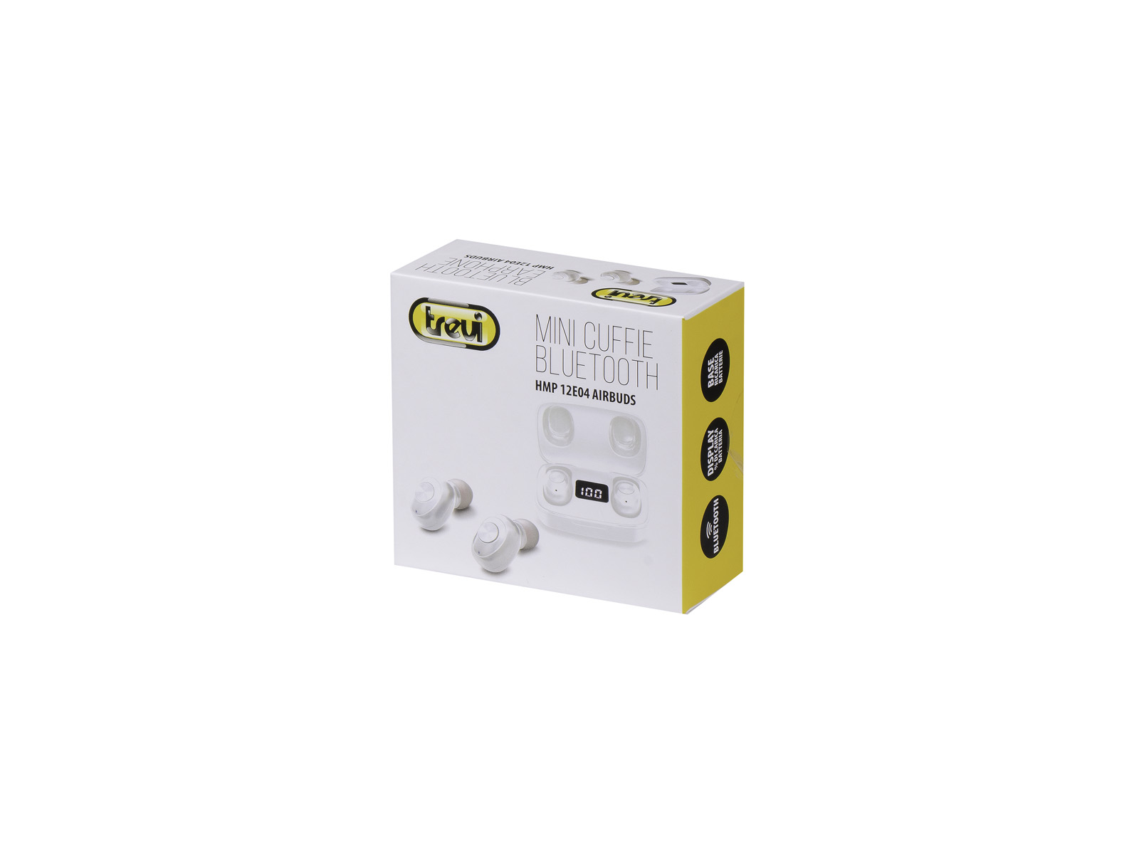 Cuffie Auricolari Bluetooth Wireless Trevi HMP 12E04 AIR Bianco