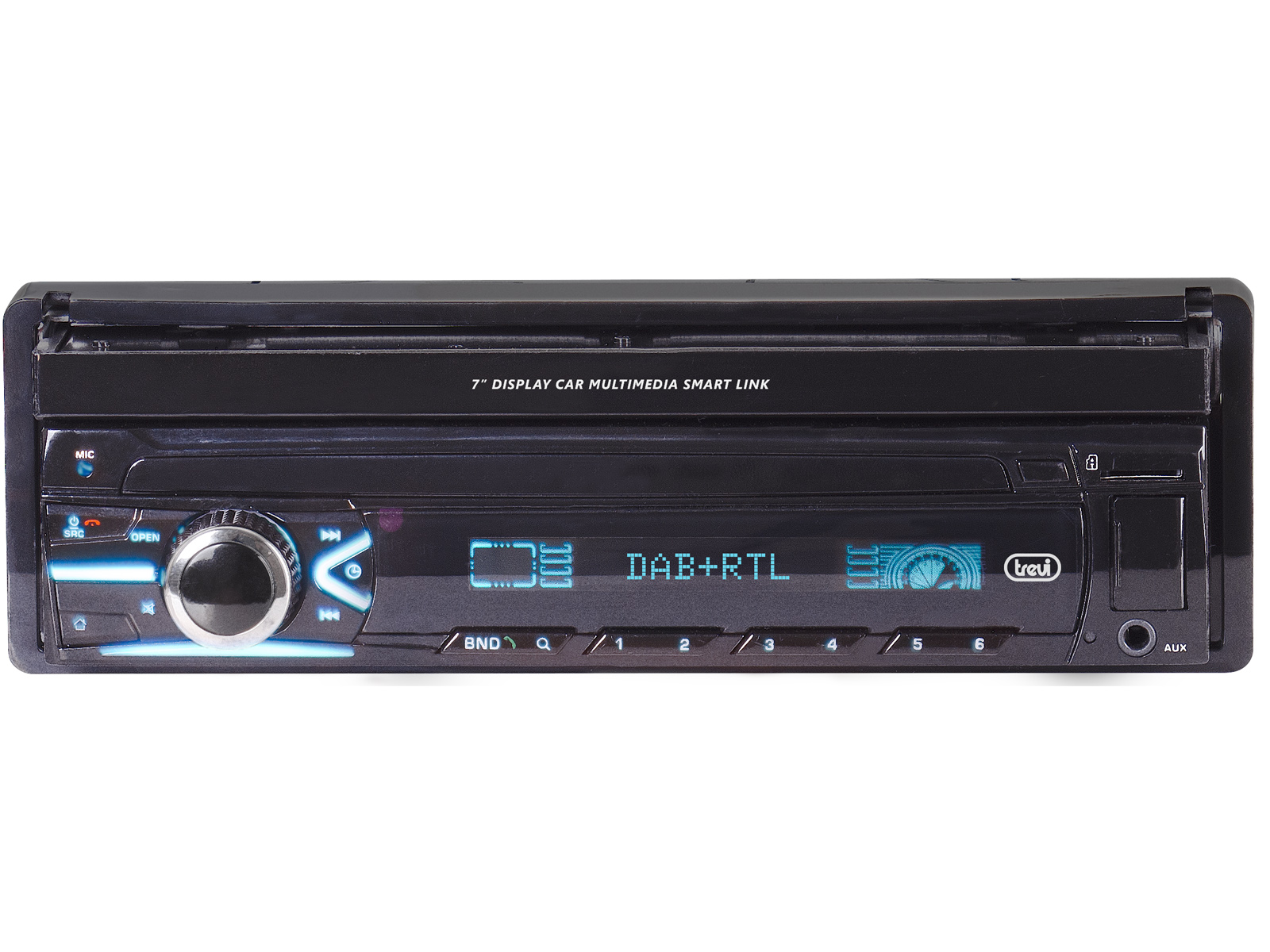 Trevi MDV6380 Autoradio Mirror Link Display DAB DAB FM Bluetooth AUX