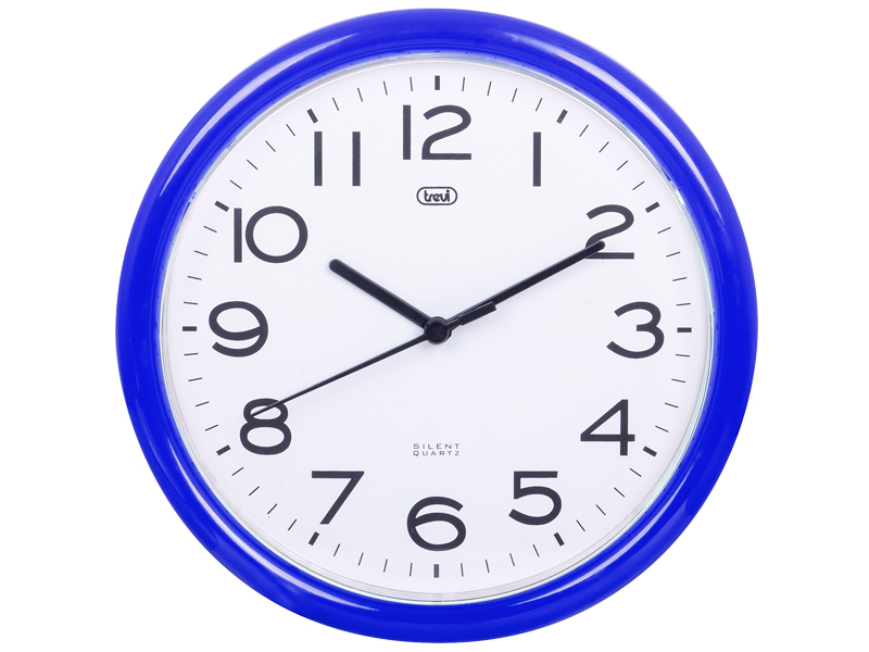 Orologio da Parete Radio-Controlled 30cm Analogico Bianco/Nero batteria Balance