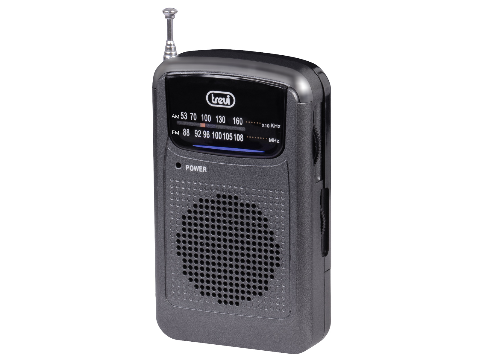 Radio Portatile Multibanda Bluetooth USB Micro SD Trevi RA 7F20 BT Nero