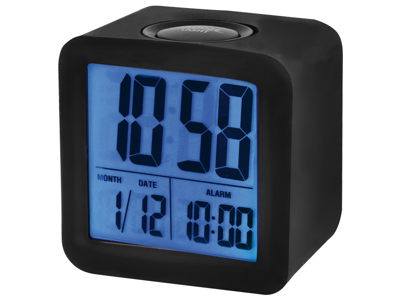 Funzione Snooze Finitura Gommata Trevi SLD 3870 Orologio Digitale con Sveglia e Grande Display Bianco 