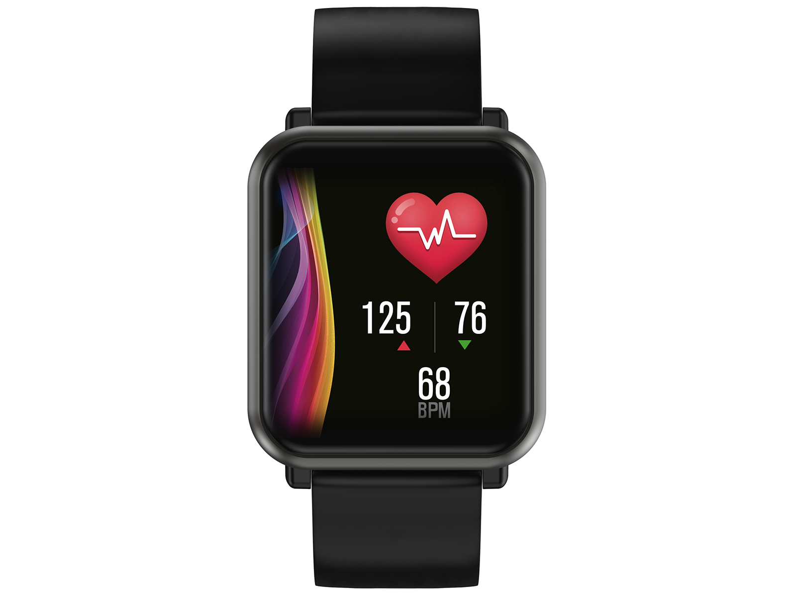 Smart Band Bracciale Cardio per iOS e Android Trevi T-FIT 210 HB Nero