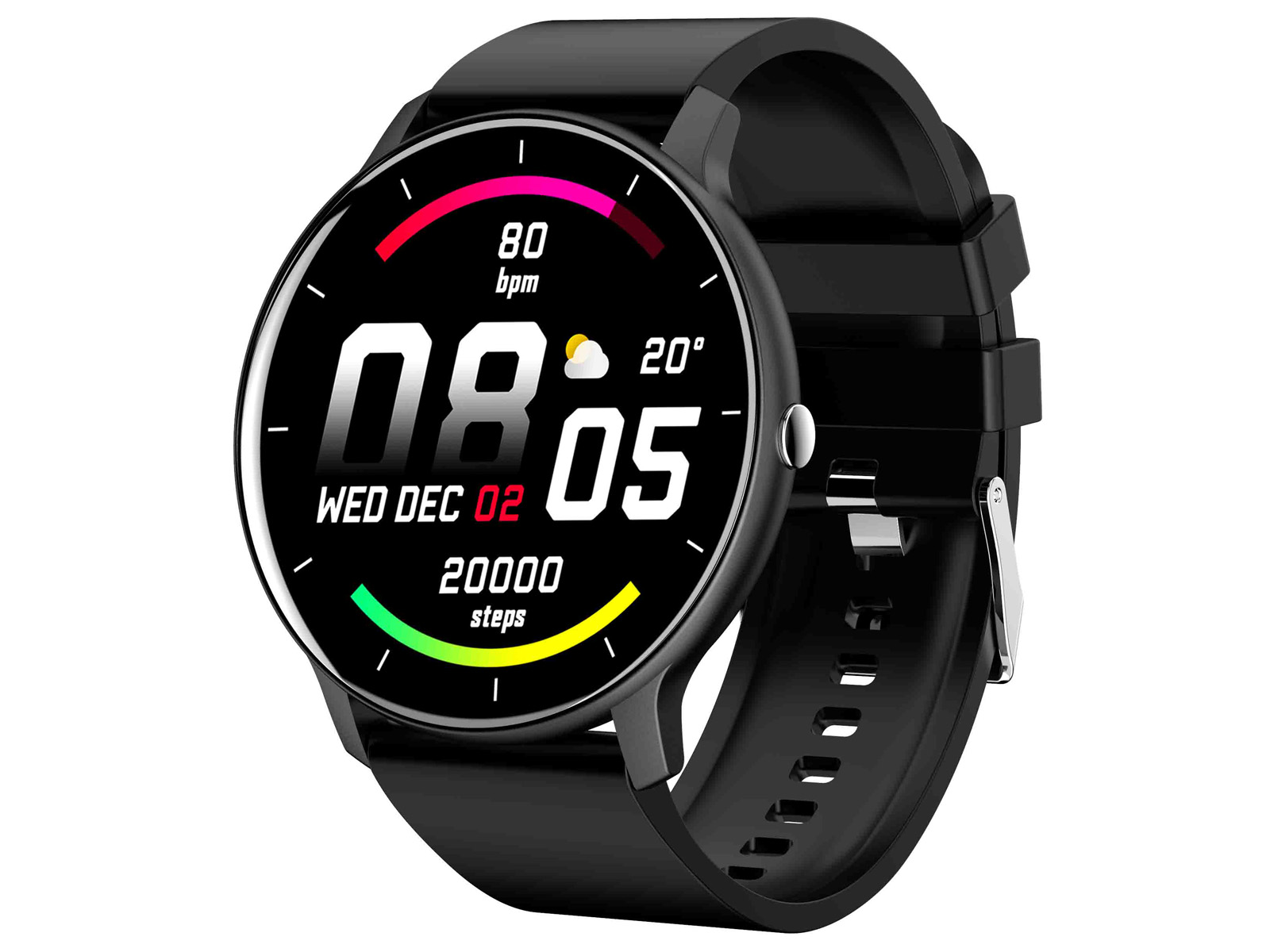 Smartwatch con GPS Tracker e Cardio Frequenzimetro IP68 Trevi T-FIT 320 GPS