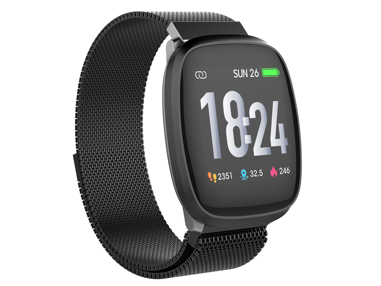 Fitness Tracker Zunate – Bracciale Smart Con Bluetooth 5.3, Monitoraggio Attività, Controllo Fotocamera E Resistenza All'acqua