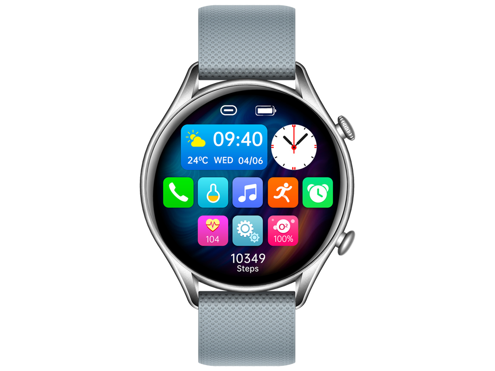 Smartwatch Trevi T-FIT 270 CALL - Monitoraggio Salute E Chiamate Bluetooth