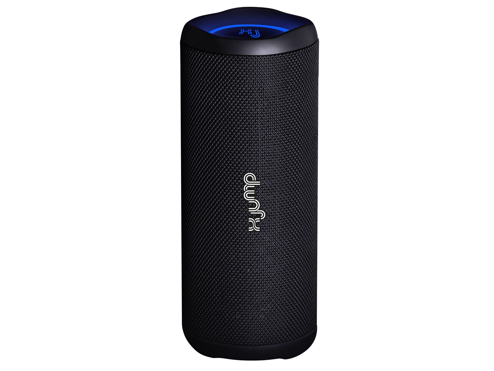 X JUMP XJ 200 draagbare luidspreker, versterkt 90 W, hoge prestaties, Bluetooth, TWS-functie, USB, AUX-IN, ingebouwde microfoon, waterdichte luidspreker IPX5, blauw