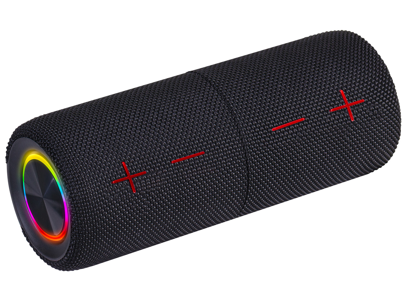 Trevi XR 8A35 Speaker Wireless 20W Portatile - Bluetooth, USB, Micro SD, TWS, Luci LED E IPX4, Nero