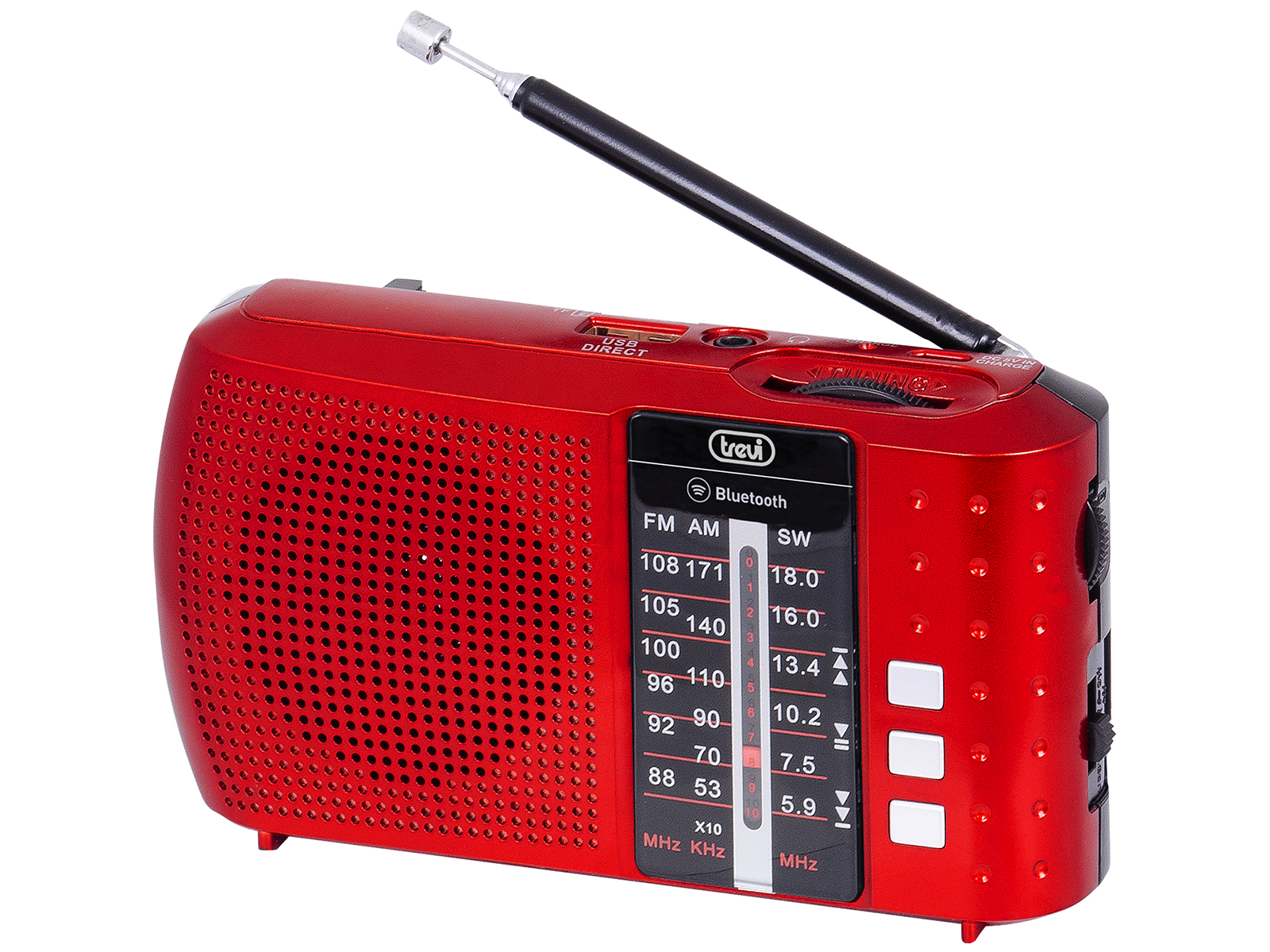 Radio K7 Bluetooth design rétro Trevi